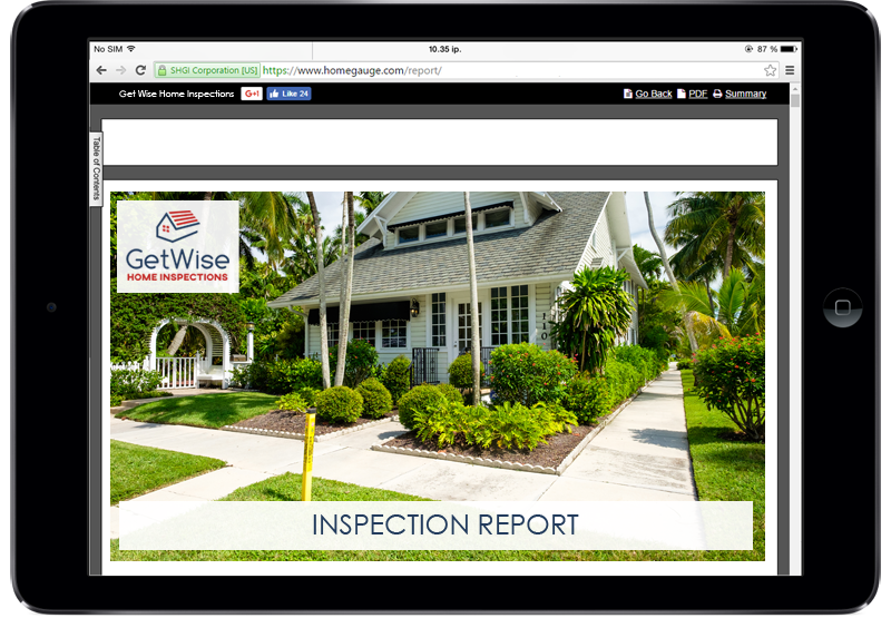 HomeGauge CRL Digital Home Inspection Report