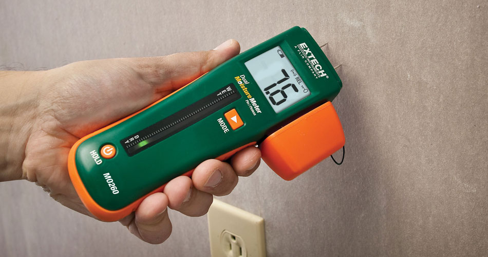 Moisture Meter Inspection With Certified Home Inspector William Cruz